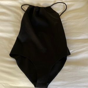 COS one piece black swimsuit
